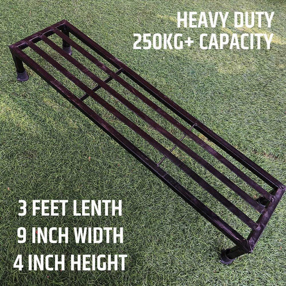 DHYANI® Heavy Duty Pot Stand 3 FEET (36 inch) Spectacular for Heavy Duty Pots, Indoor Outdoor Plant Premium Strong Flower Gamla Shelf Rack for Garden Balcony Home Living Room Decor (Pack of 2)