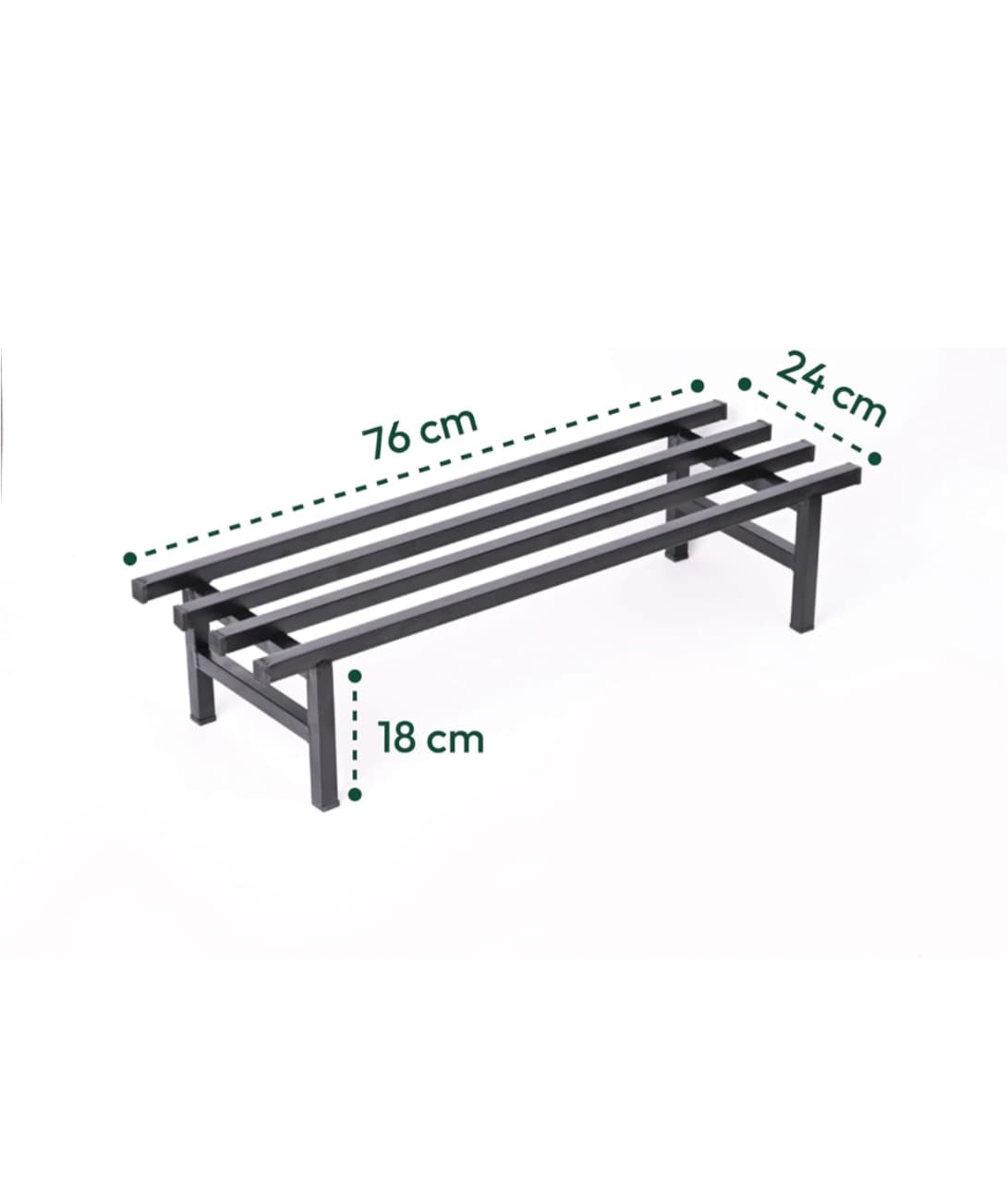 Dhyani's Heavy Duty New look 2.5 feet pots stands set of 2