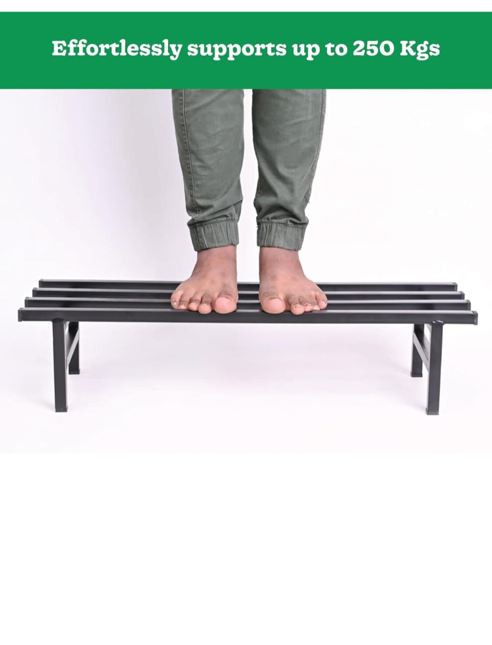 Dhyani's Heavy Duty New look 2.5 feet pots stands set of 2