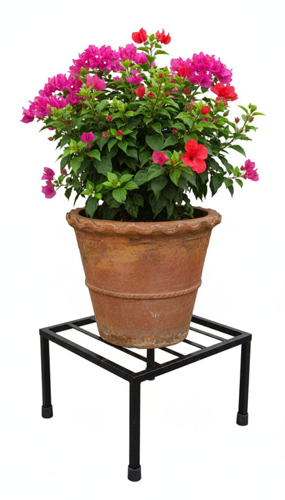 Dhyani Heavy Duty 12 x 12 inch with 6 inch height pot stand set of 2